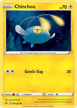 Carte Pokémon: Chinchou