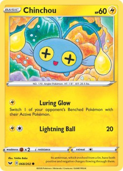 Carte Pokémon: Chinchou