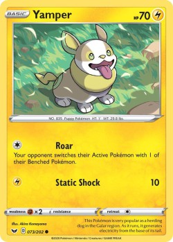 Carte Pokémon: Yamper