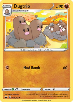 Carte Pokémon: Dugtrio