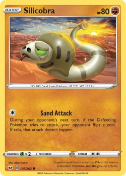 Carte Pokémon: Silicobra