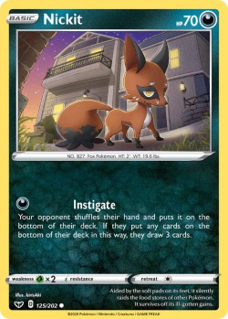 Carte Pokémon: Nickit