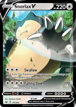 Carte Pokémon: Snorlax V