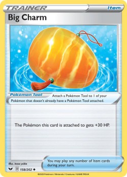 Carte Pokémon: Big Charm