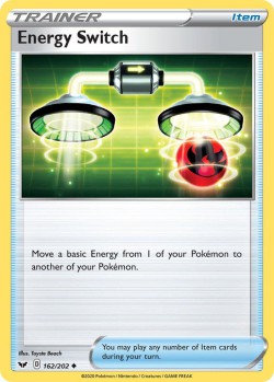 Carte Pokémon: Energy Switch