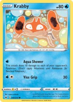 Carte Pokémon: Krabby