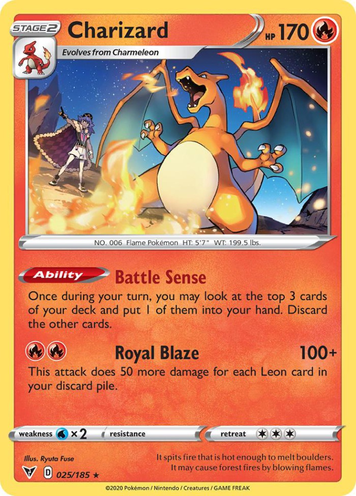 Carte Pokémon: Charizard [Dracaufeu]