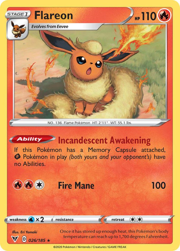 Carte Pokémon: Flareon [Pyroli]