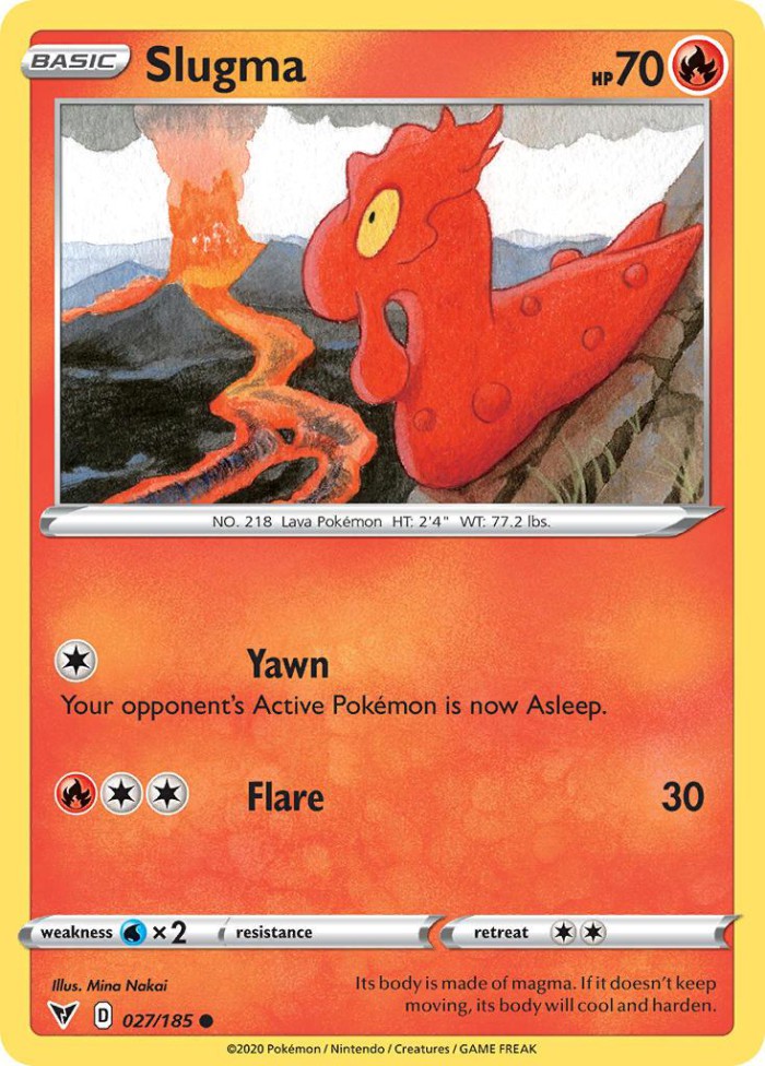 Carte Pokémon: Slugma [Limagma]