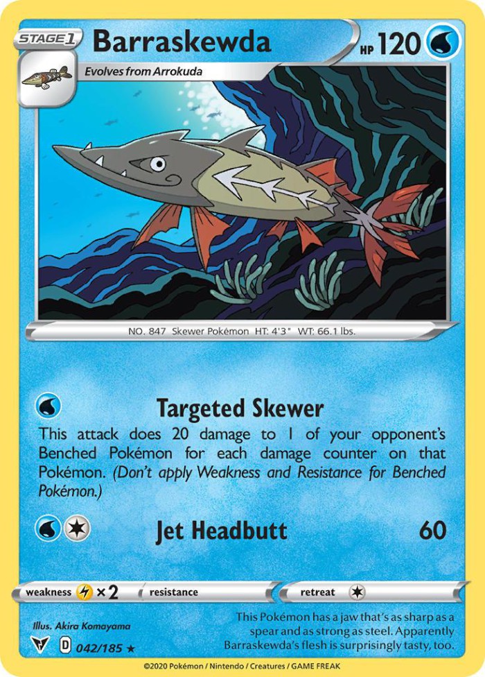 Carte Pokémon: Barraskewda [Hastacuda]