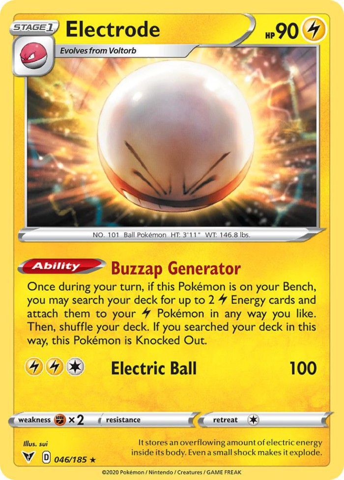 Carte Pokémon: Electrode [Électrode]