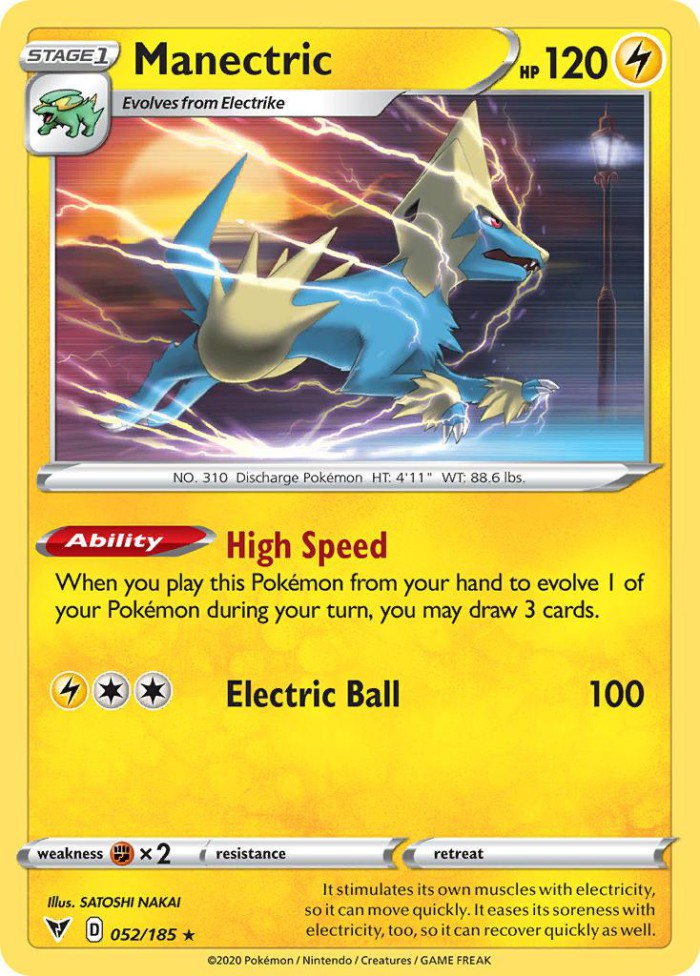 Carte Pokémon: Manectric [Élecsprint]