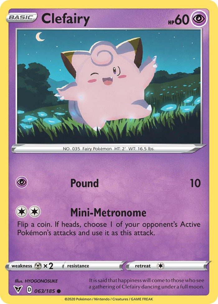 Carte Pokémon: Clefairy [Mélofée]