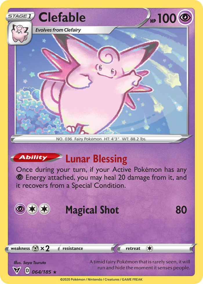 Carte Pokémon: Clefable [Mélodelfe]