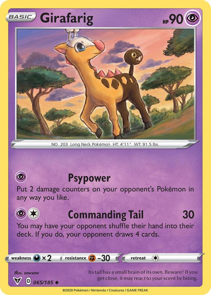 Carte Pokémon: Girafarig [Girafarig]