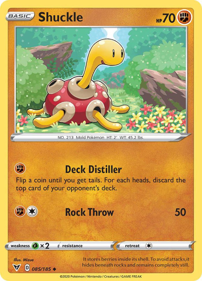 Carte Pokémon: Shuckle [Caratroc]