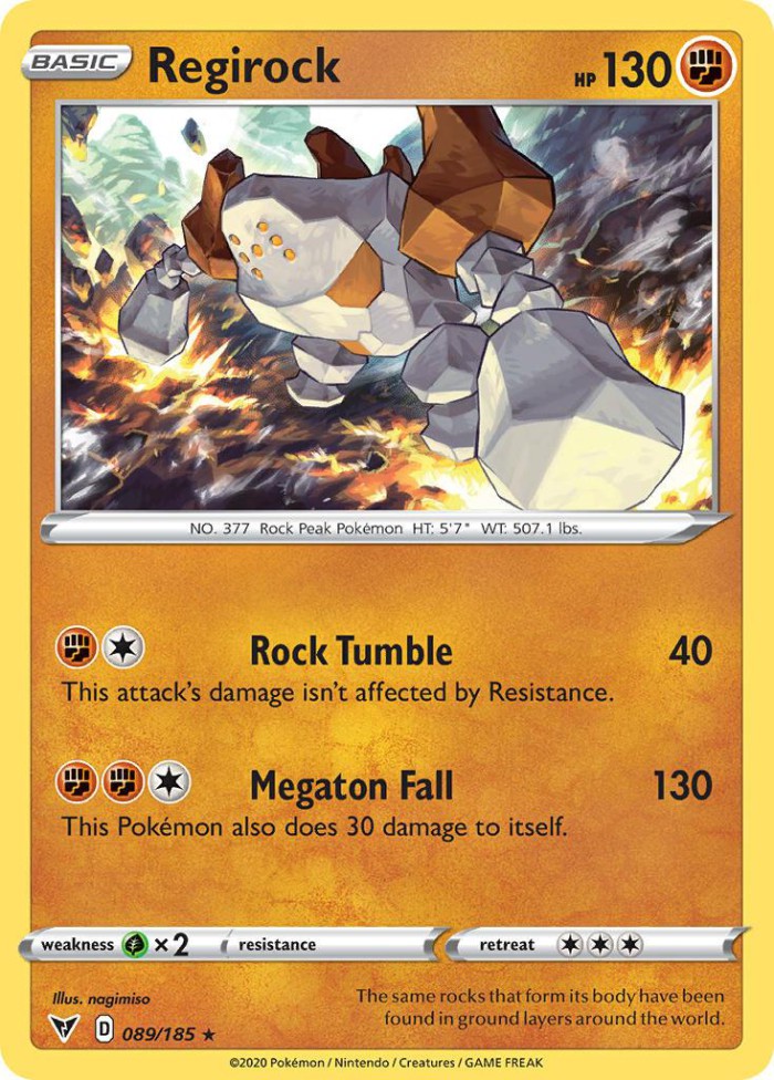 Carte Pokémon: Regirock [Regirock]