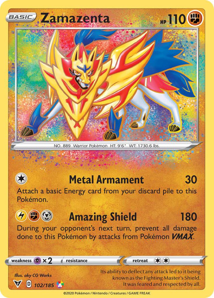 Carte Pokémon: Zamazenta [Zamazenta]