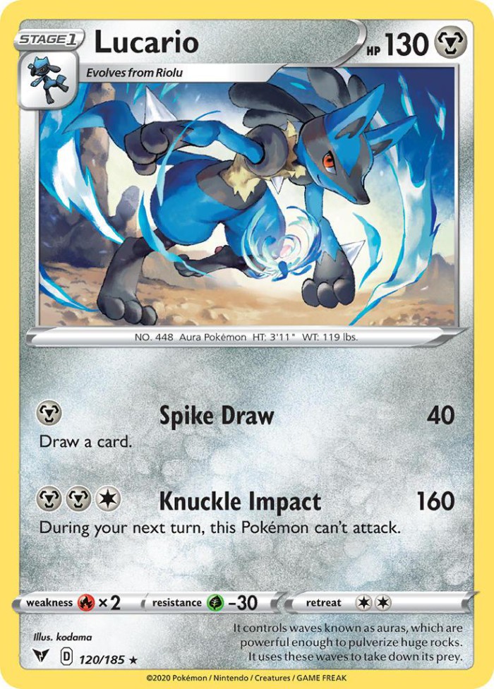 Carte Pokémon: Lucario [Lucario]