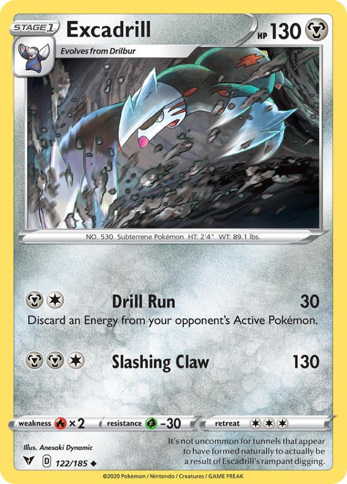 Carte Pokémon: Excadrill [Minotaupe]