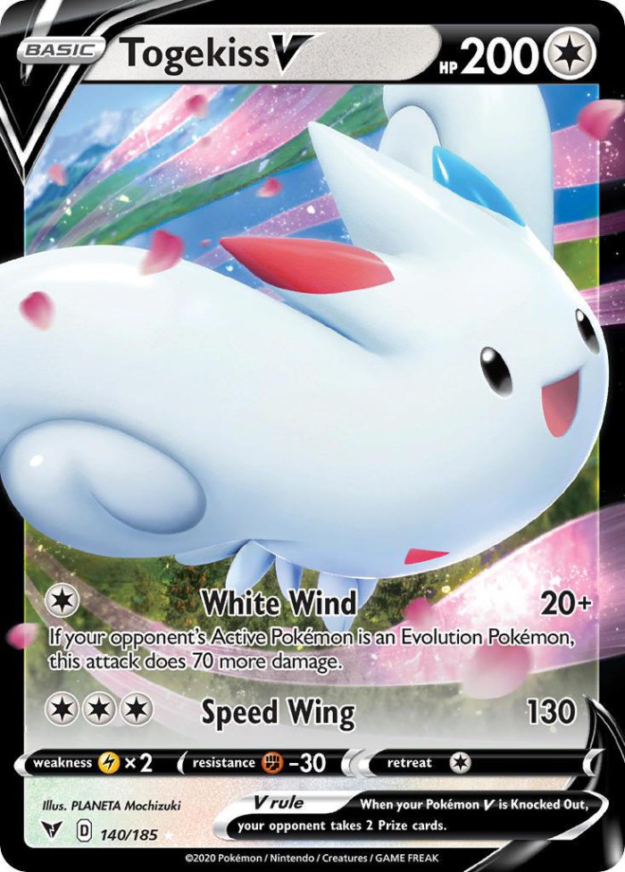 Carte Pokémon: Togekiss V [Togekiss V]