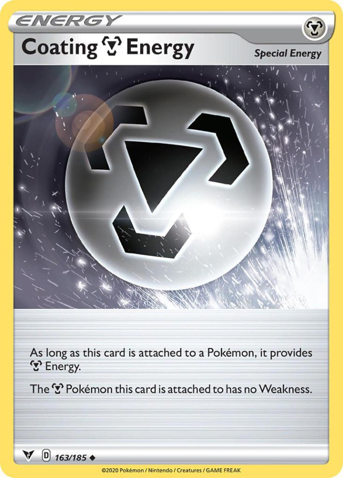 Carte Pokémon: Coating Metal Energy [Énergie Métal Revêtement]