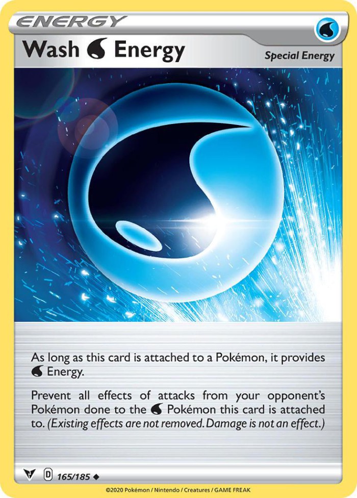 Carte Pokémon: Wash Water Energy [Énergie Eau Lavage]