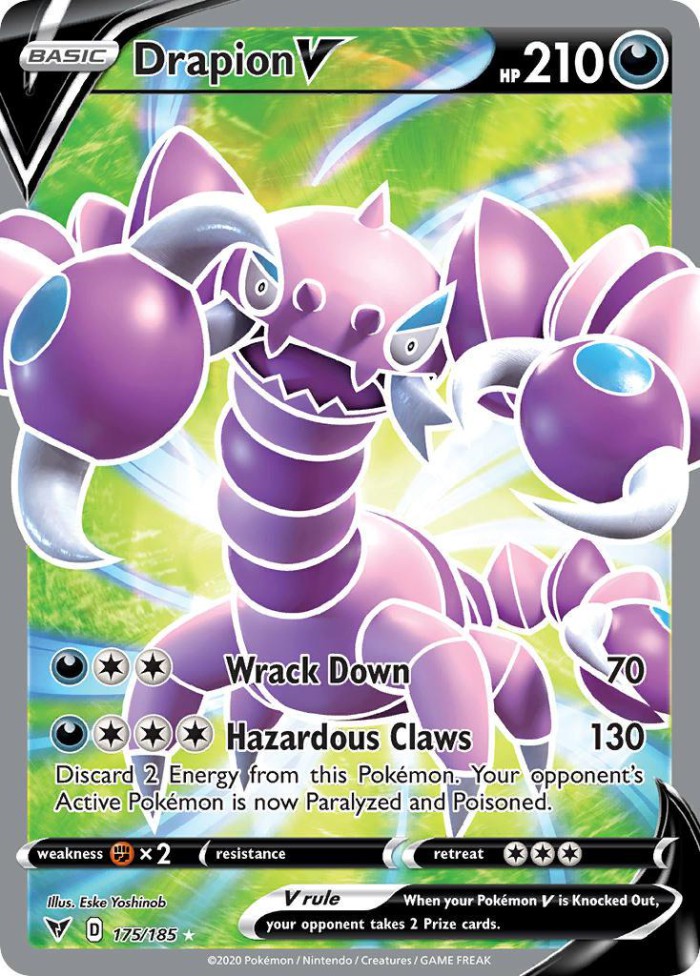 Carte Pokémon: Drapion V [Drascore V]