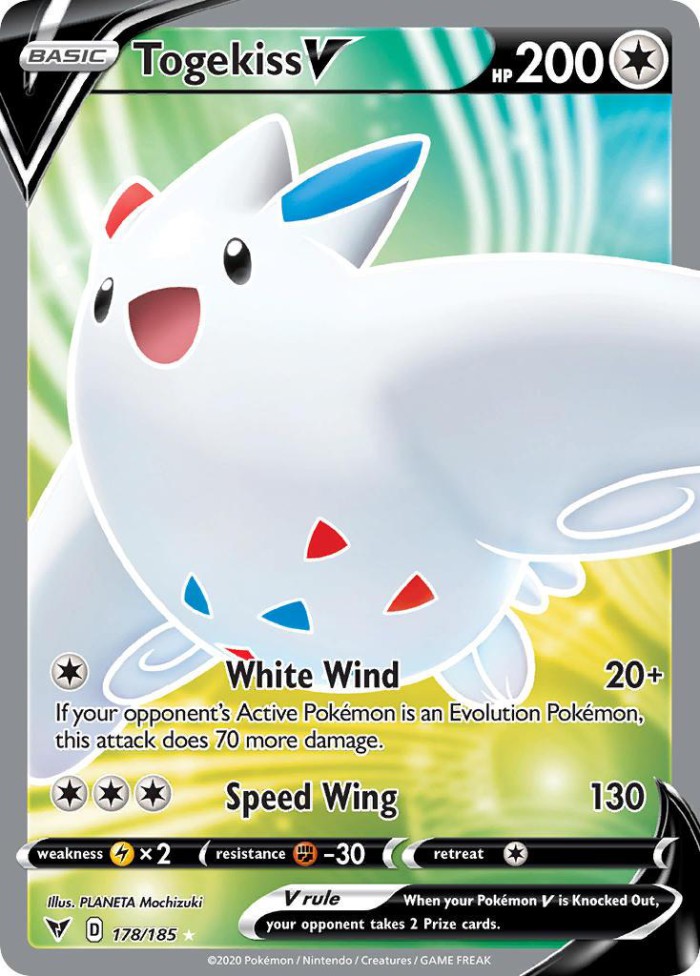 Carte Pokémon: Togekiss V [Togekiss V]