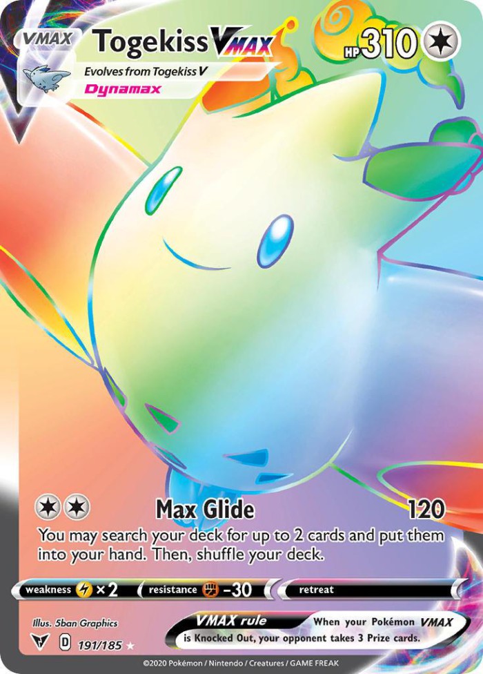 Carte Pokémon: Togekiss VMAX [Togekiss VMAX]