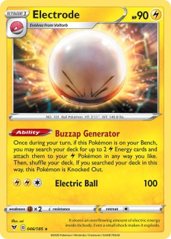 Carte Pokémon: Electrode