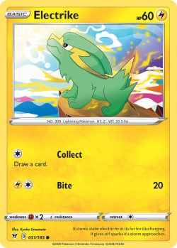 Carte Pokémon: Electrike