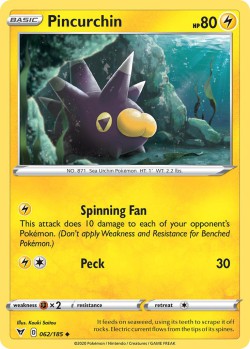 Carte Pokémon: Pincurchin