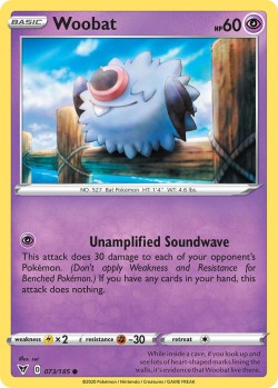 Carte Pokémon: Woobat