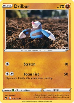 Carte Pokémon: Drilbur