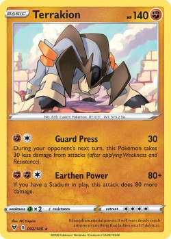 Carte Pokémon: Terrakion