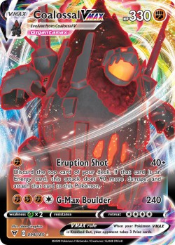 Carte Pokémon: Coalossal VMAX