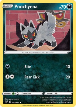 Carte Pokémon: Poochyena