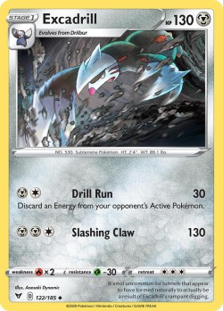 Carte Pokémon: Excadrill