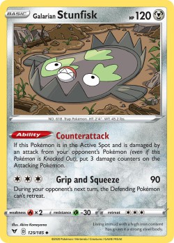 Carte Pokémon: Galarian Stunfisk