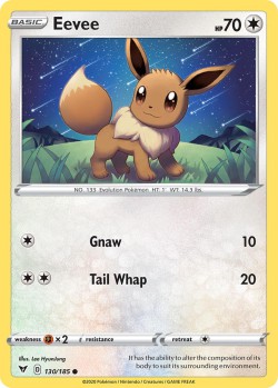 Carte Pokémon: Eevee