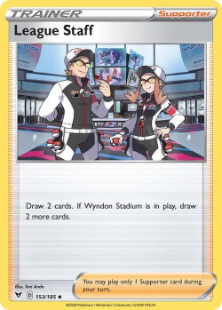 Carte Pokémon: League Staff