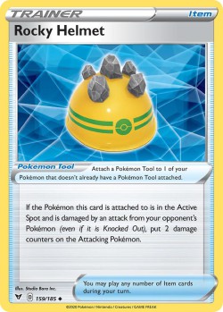 Carte Pokémon: Rocky Helmet