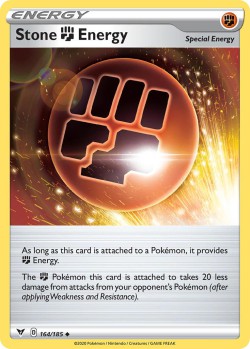 Carte Pokémon: Stone Fighting Energy