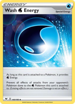 Carte Pokémon: Wash Water Energy