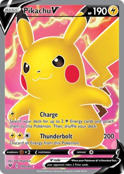 Carte Pokémon: Pikachu V