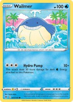 Carte Pokémon: Wailmer