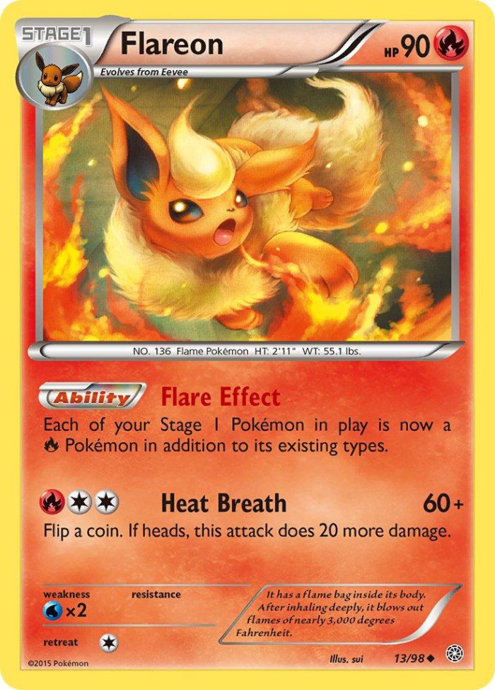 Carte Pokémon: Flareon [Pyroli]