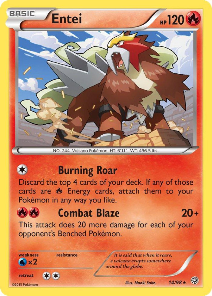 Carte Pokémon: Entei [Entei]