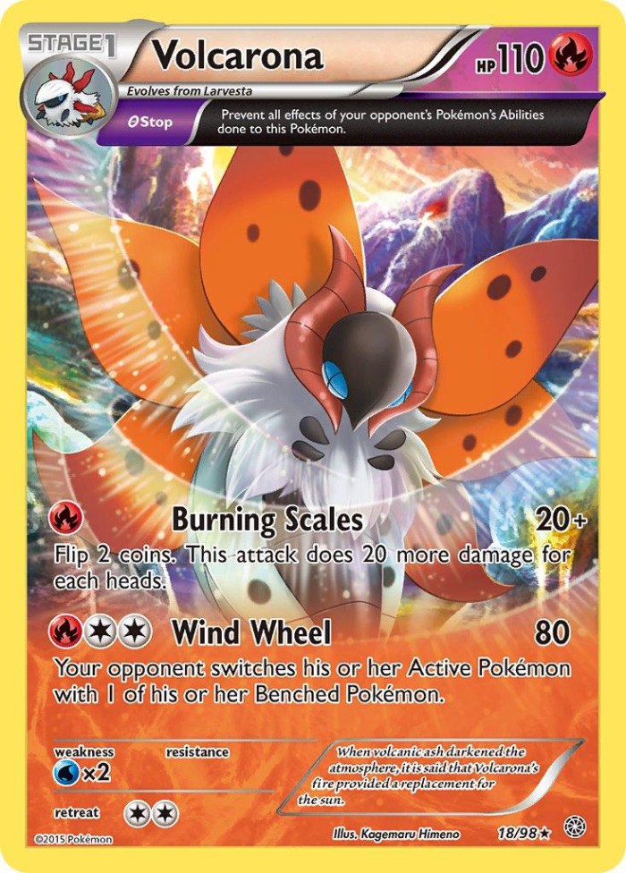 Carte Pokémon: Volcarona [Pyrax]